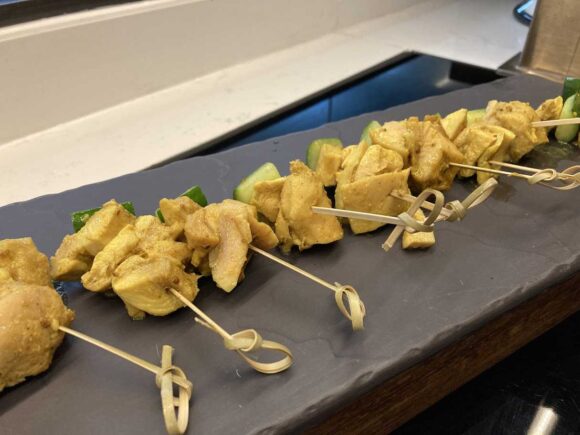 メリアチェンマイのクラブラウンジ(カクテルタイム)