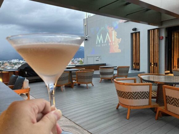 メリアチェンマイ(Melia Chiang Mai)おすすめルーフトップバー（Mai The Sky Bar）