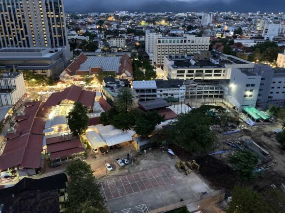 メリアチェンマイ(Melia Chiang Mai)おすすめルーフトップバー（Mai The Sky Bar）