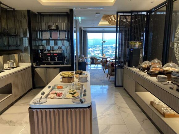 メリアチェンマイのクラブラウンジ(朝食/ブレックファースト)