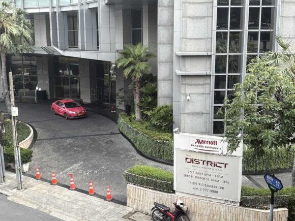 バンコク・マリオットホテル・スクンビットのアクセス・駐車場・チェックイン/アウト時間