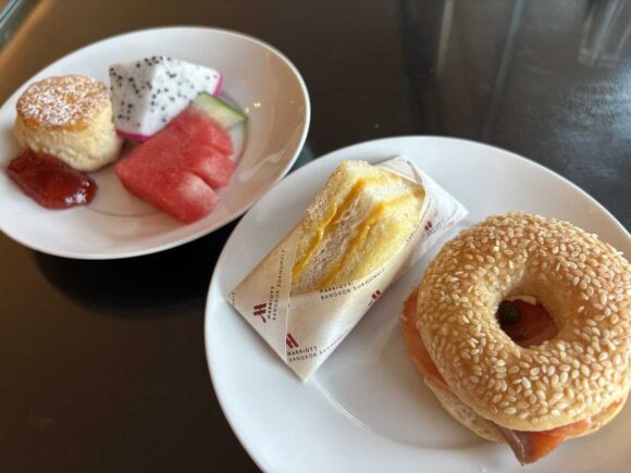 バンコク・マリオットホテル・スクンビットおすすめクラブラウンジ「アフタヌーンティー」