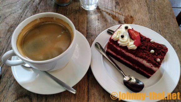 Cafe de L'Amourのケーキ